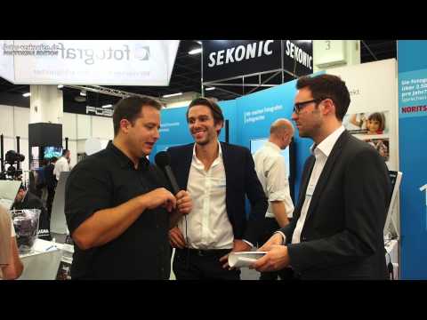 Interview mit Fotograf.de auf der photokina 2014