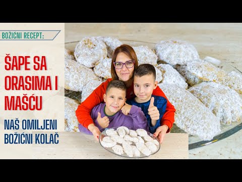 Starinske ŠAPE S ORASIMA i mašću: Recept koji uvijek uspijeva (Prhke i tope se!)