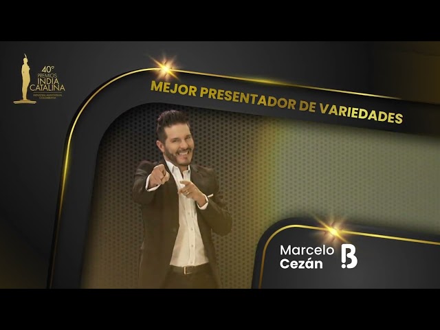 Premios India Catalina: Mejor Presentador de Variedades Marcelo Cezán