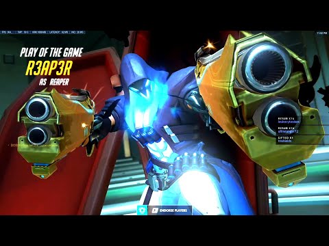 Spirit Best Reaper in the World - POTG! [ Overwatch Season 26 Top 500 ]