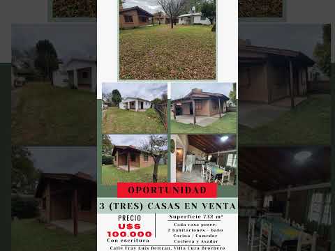 GRANDES OPORTUNIDADES! Venta de propiedades en Villa cura Brochero
