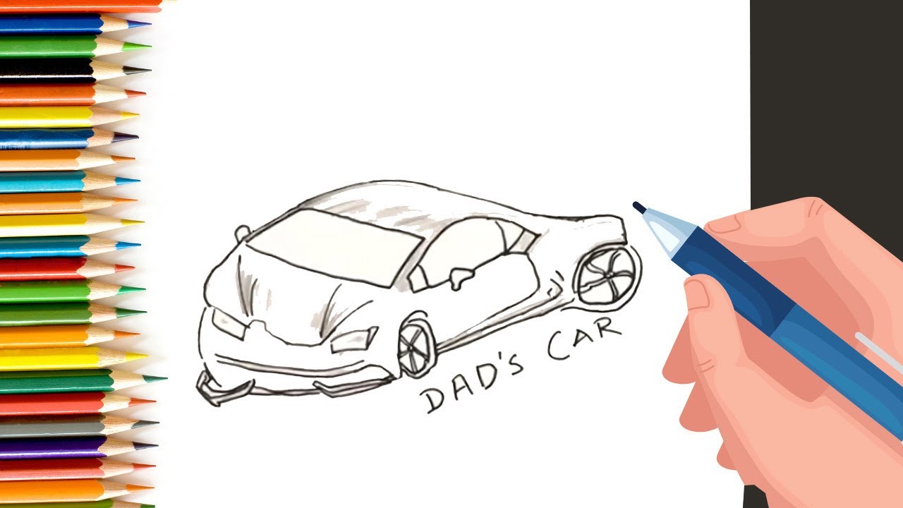 How to draw a car