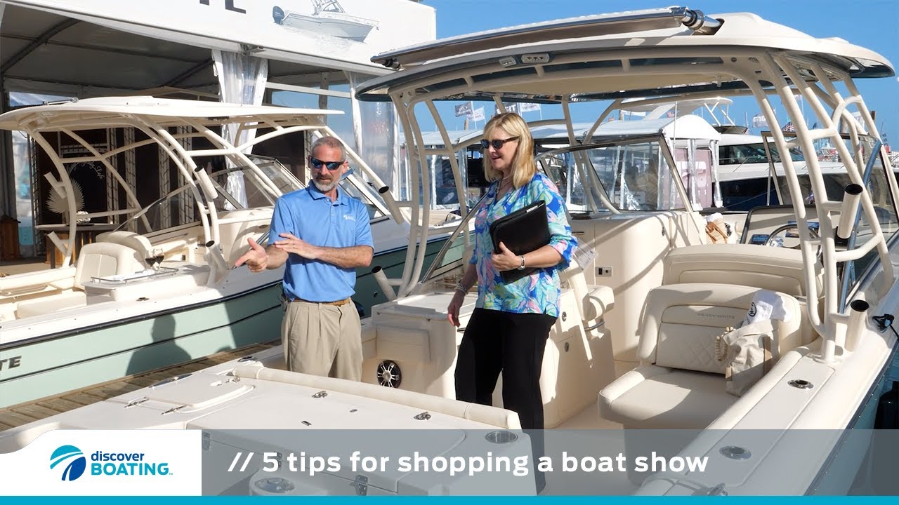 5 Tips for Buying a Boat at a Boat Show