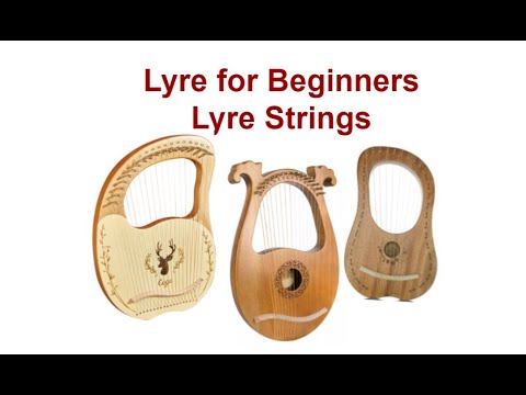 How to Play the Lyre and Learning String and Note Names