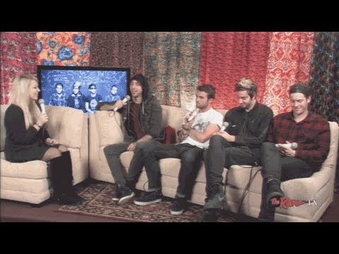 Backstage Interview with All Time Low