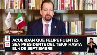 José Luis Vargas renuncia a la presidencia del Tr