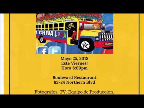 Conferencia en Chiva Loca,Latinos del Mundo VIP 2018 NY.