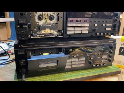 The Nakamichi Dragon Killer. The often overlooked CR-7A Cassette Deck. Service Highlights/Operation