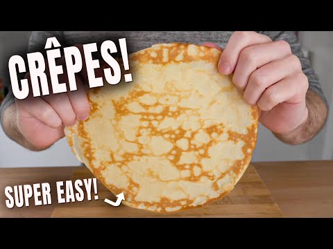 How to make Crêpes! Like a Pro Chef!