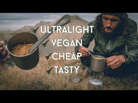 My Ultralight Hiking Meal [High Calorie, Delicious & Vegan!]