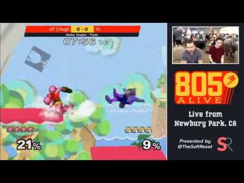 805 Alive 3 - dT | HugS (Samus) vs. YL (Fox) - Pools