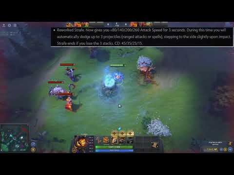 7.07 ( Clinkz ) Strafe reworked