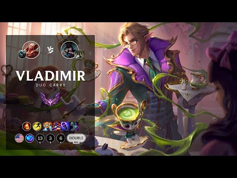 Vladimir Bot vs Caitlyn - NA Master Patch 12.19