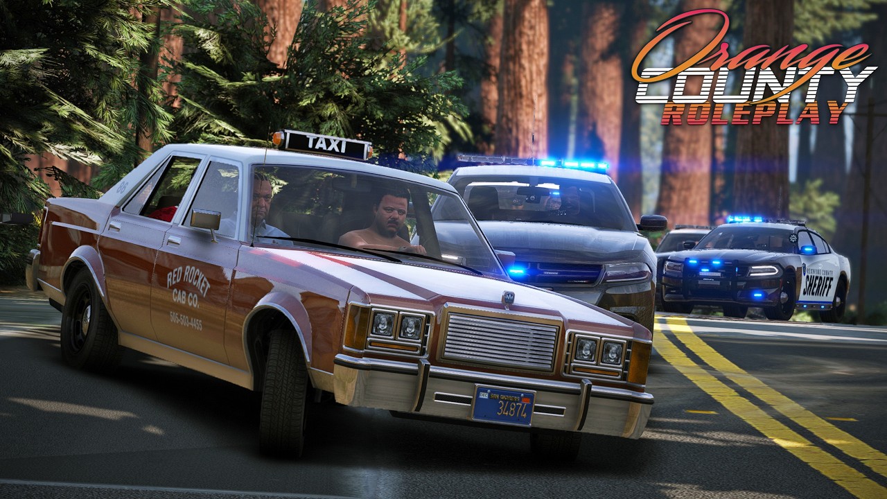 Word Swapping Taxi Service in GTA RP | OCRP