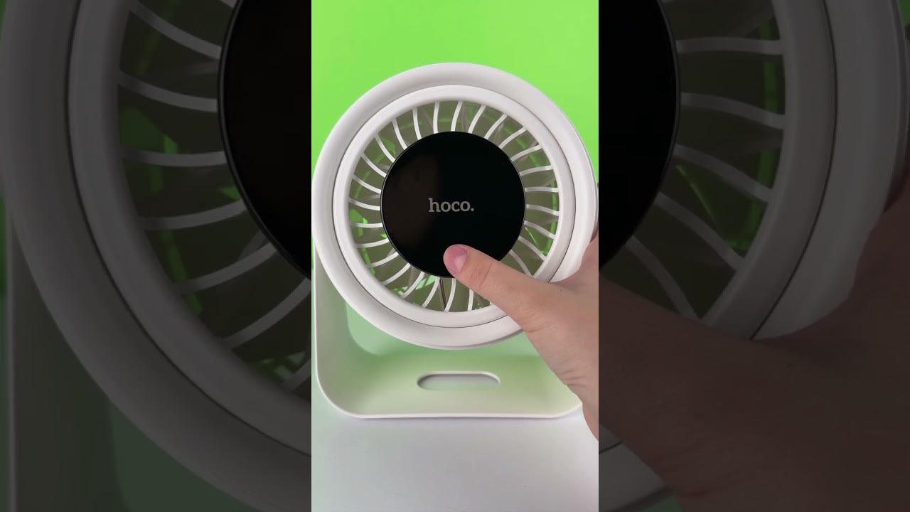 Настільний вентилятор Hoco HX66 desktop circulating fan 3000 mAh
