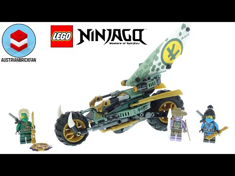 Vidéo LEGO Ninjago 71745 : La moto de la jungle de Lloyd