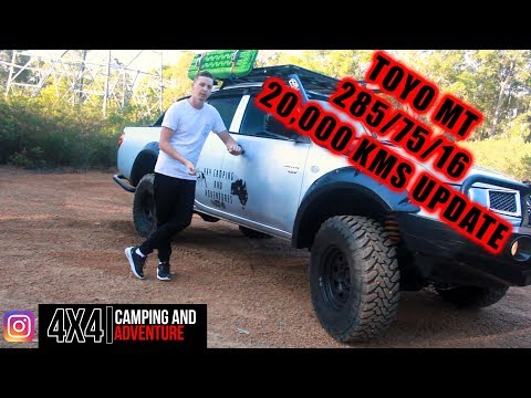 Toyo MT 285/75/16 20000kms REVIEW!