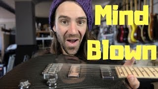 Video thumbnail for Carbon Fibre Electric Guitar - Rubato Lassie by Leon Todd