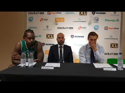 Presskonferens Nässjö vs Södertälje