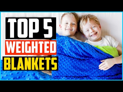 Kids Weighted Blanket Twin 5lbs (36"×48",Pink) Breathable Soft Minky Weighted Throw Blanket for All Season,Heavy Blanket with Premium Glass Beads video review thumbnail
