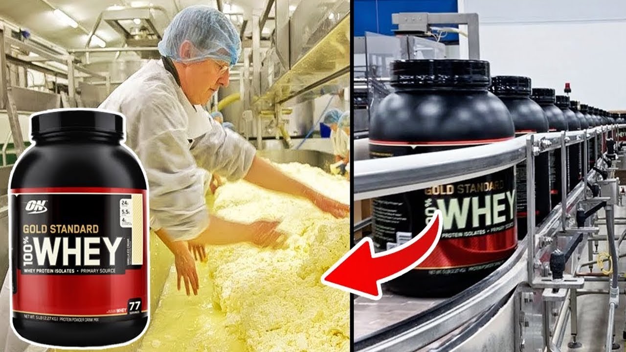 COMO se HACE la PROTEÍNA de SUERO de LECHE🥛| Como se PRODUCE la PROTEÍNA WHEY en las fábricas