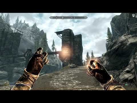 Skyrim Requiem Conquest - Part 25  Getting Dawnbreaker using Inferno in the center of the room!