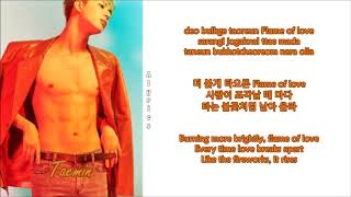 Taemin - Flame of Love [Korean Ver.] (Rom~Han~Eng)