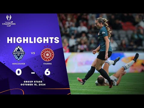 Whitecaps vs Thorns | 2024/25 Concacaf W Champions Cup | Group Stage