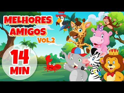 Melhores Amigos Vol.2 - Giramille 14 min | Desenho Animado Musical