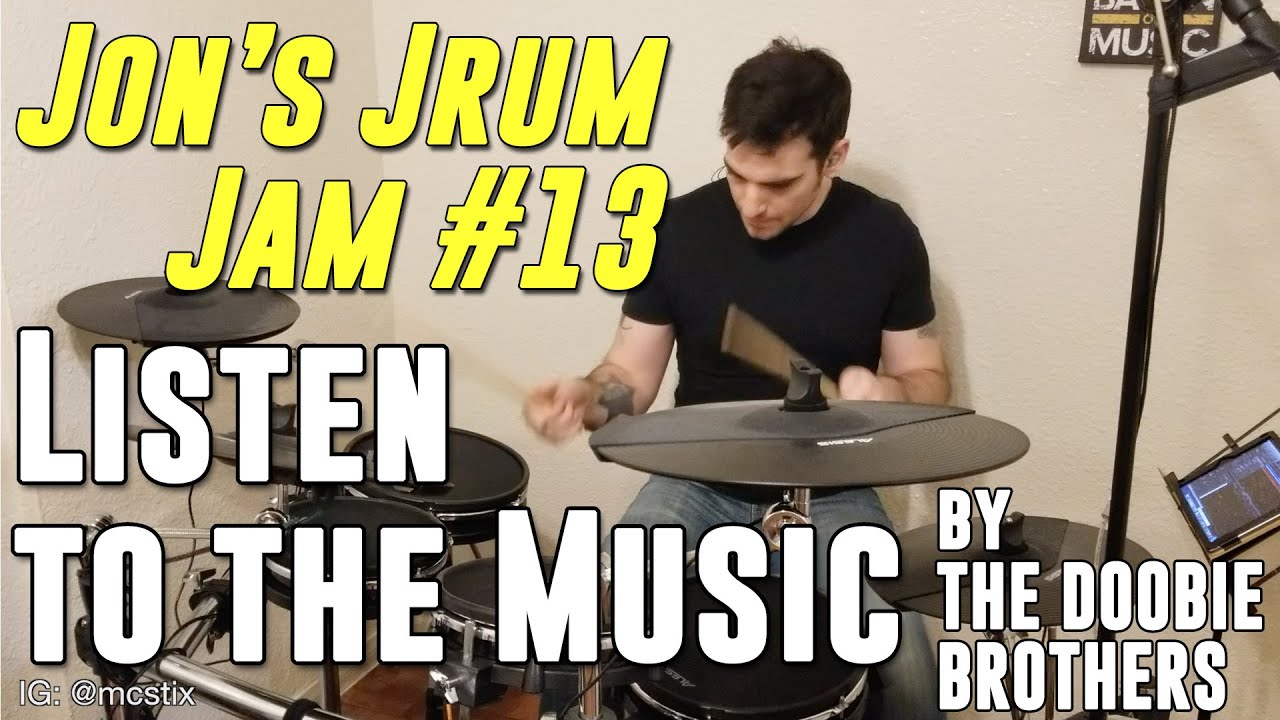 #13: Listen to the Music - The Doobie Brothers - Drum Cover