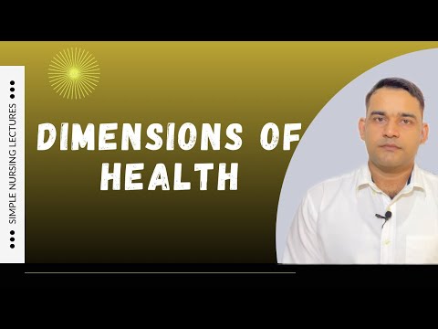 Dimensions of health