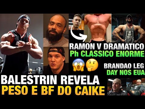 CAIKE GANHA PESO E PERDE GORDURA - RAMON DINO E PH ATUALIZAÇÕES + Brandão, goodvito e Andy Haman
