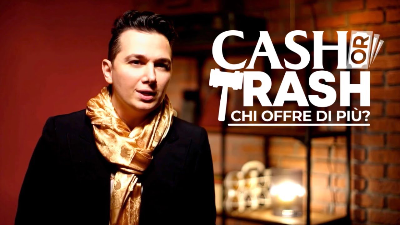 Sigle di cartoni animati e specchi dibattuti nella trasmissione CASH OR TRASH