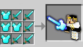 ماين كرافت ولكن استطيع دمج الادوات الخارقة الجديدة ( مسدس الTNT ) !!!????????