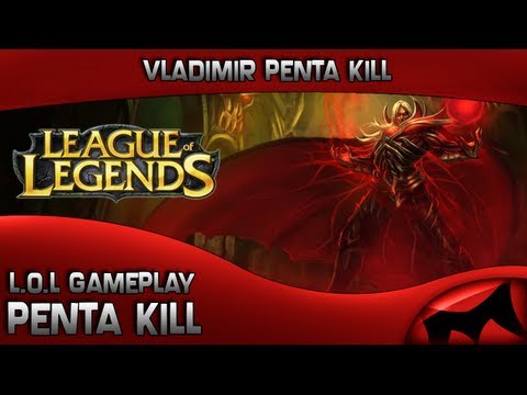 Vladimir Penta Kill & They Surrender at 20 [League Of Legends]