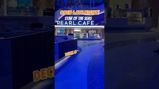 Hungry at 2:30 AM? We found the answer on Star of the Seas! 🤤 #latenighteats #cruisefood #qnsvlogs