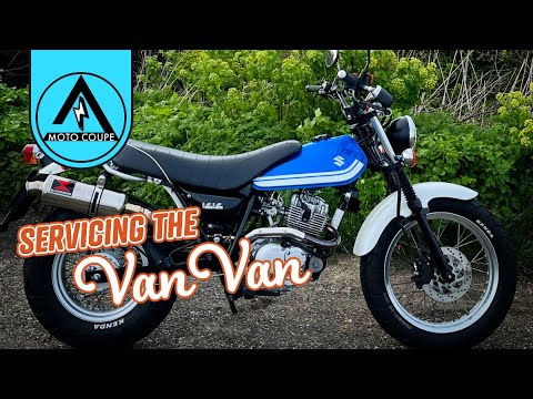 Servicing the VanVan (ASMR - No Talking) | Suzuki VanVan RV125