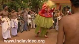 Vishnumoorthy - A Theyyam form