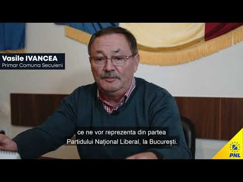 VASILE IVANCEA - Primar Comuna Secuieni