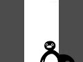Penguin Sees Killer Whale