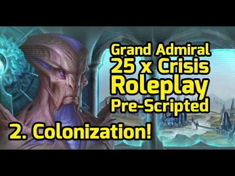 Stellaris Necroids 死 Necrophage Origin 死 Grand Admiral Gameplay Roleplay 死 Max 25 x Crisis Part #2