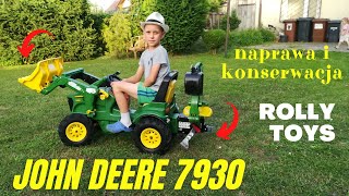 rollyTrac Lader Naprawa i konserwacja John Deere 7930 Rolly Toys na dmuchanych kołach