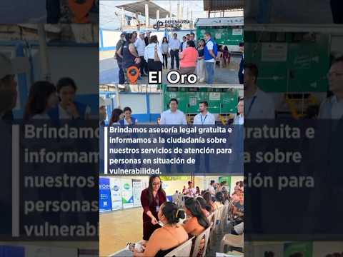 ✅ Noticias institucionales de la provincia de El Oro, conoce los detalles en el siguiente video🇪🇨