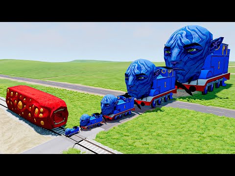 Big & Small Choo-Choo Charles Avatar Train vs Train Eater in BeamNG.Drive
