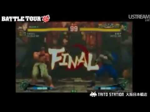 Daigo Umehara Battle Tour 2013 - Osaka highlight 03