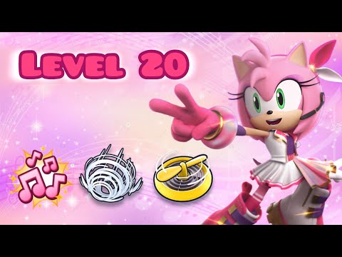 Sonic Forces Speed Battle: LEVEL 20 Popstar Amy Gameplay