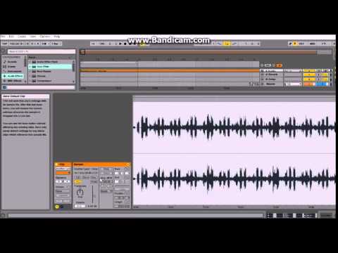 Ableton Live 9 Lite Tutorial 3 :Warping/Making a remix (part 1)