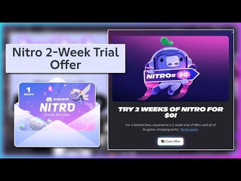 Discord is giving EVERYONE 2 Weeks Nitro FREE (Limited Promo)