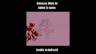 Outcome memories kolossos be like:#outcomememories#kolossos#sonic