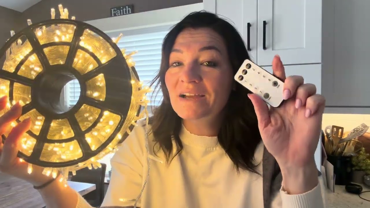 Warm White 600 LED String Lights Year Round Decor Review